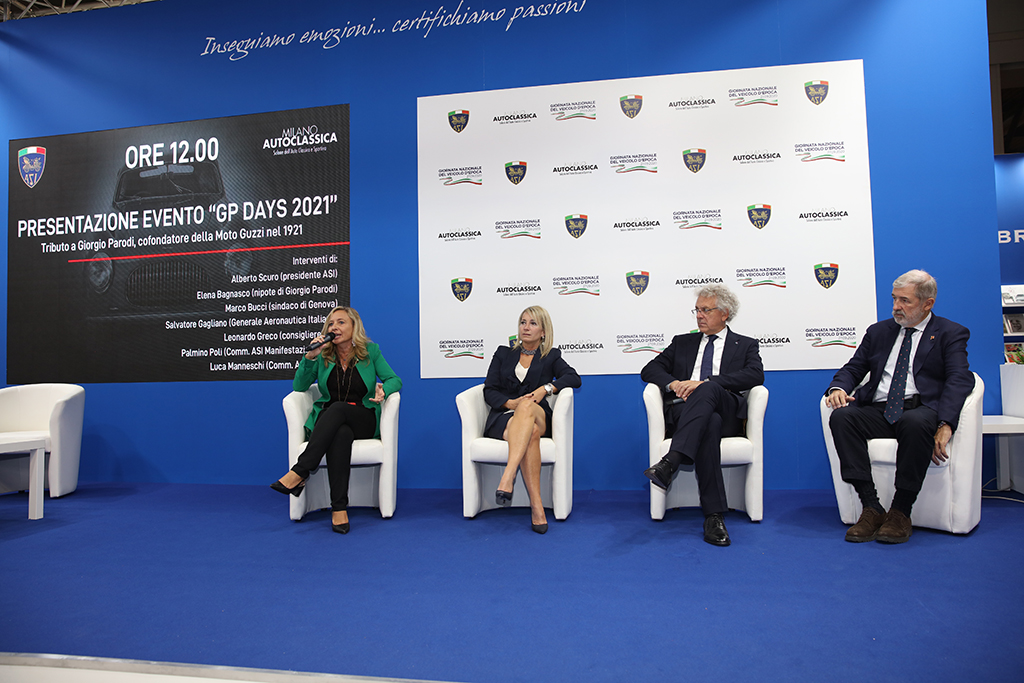 La presentazione del "GP Days 2021" a Milano AutoClassica