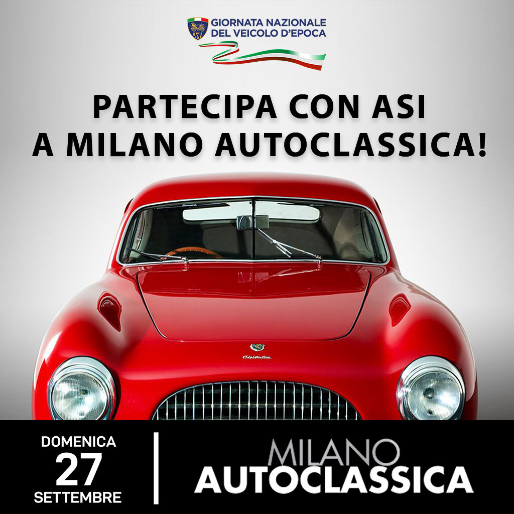 Con ASI a Milano AutoClassica 2020